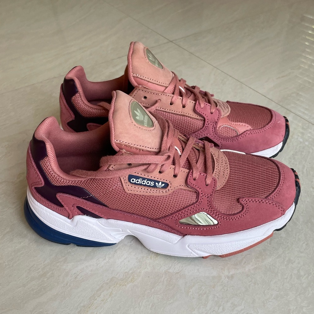 Adidas Falcon size 7 “Raw Pink”